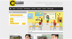Desktop Screenshot of curriculumorganiser.com.au
